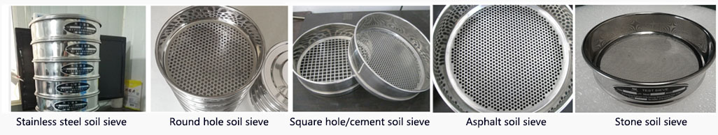 Soil sieve hole type