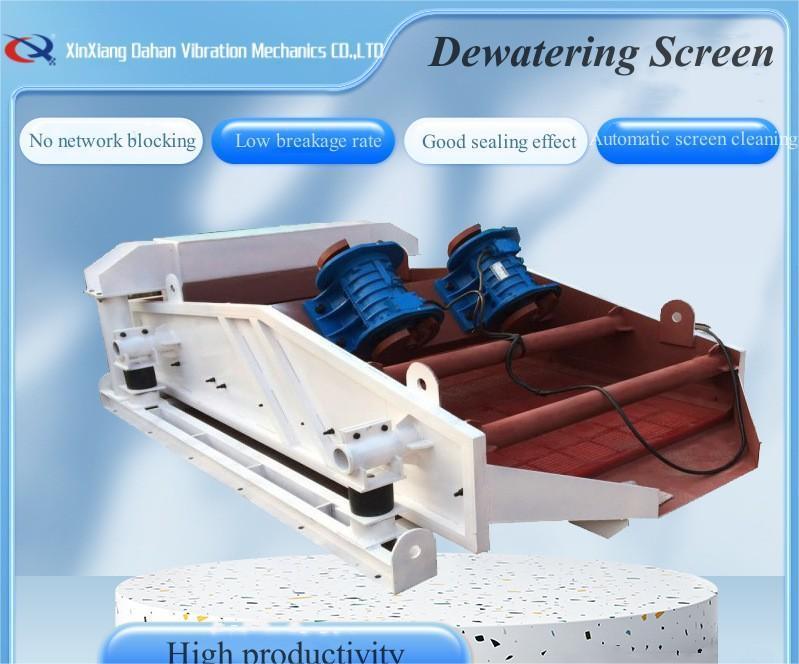 dewatering screen working principle