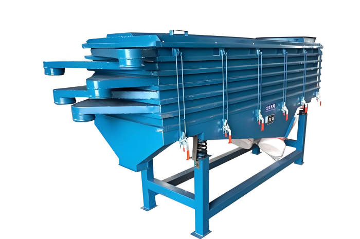 Square vibrating screen